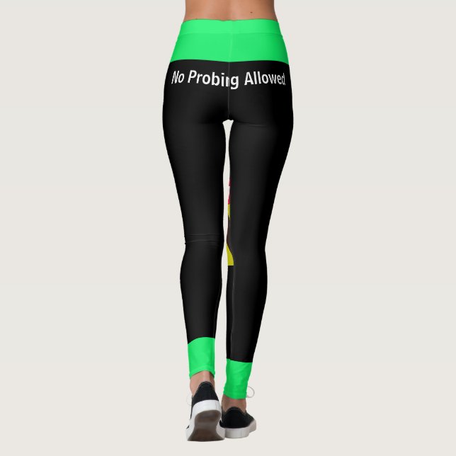 Leggings Espace cadeau de Noël Espace nouveauté 51 PAS DE P (Dos)
