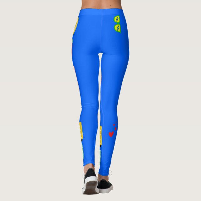 Leggings Été ensoleillé (Dos)