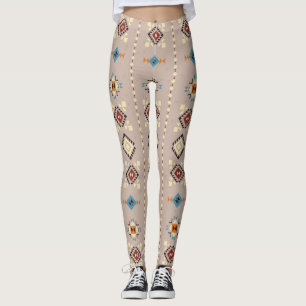 Leggings Ethnique : un motif tribal transparent