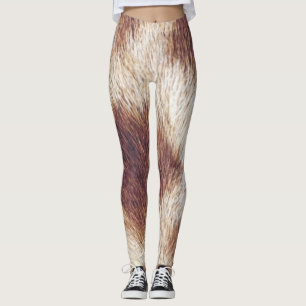 Leggings Étiquettes de girafe
