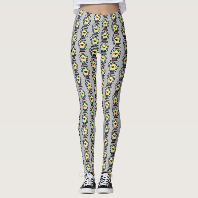 Leggings étoile de noël (Devant)
