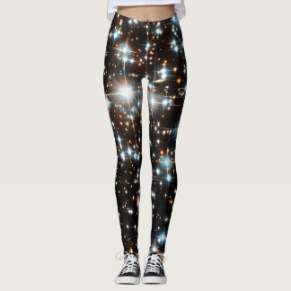 LEGGINGS ÉTOILES D'ESPACE LOINTAIN DE TÉLESCOPE DE HUBBLE