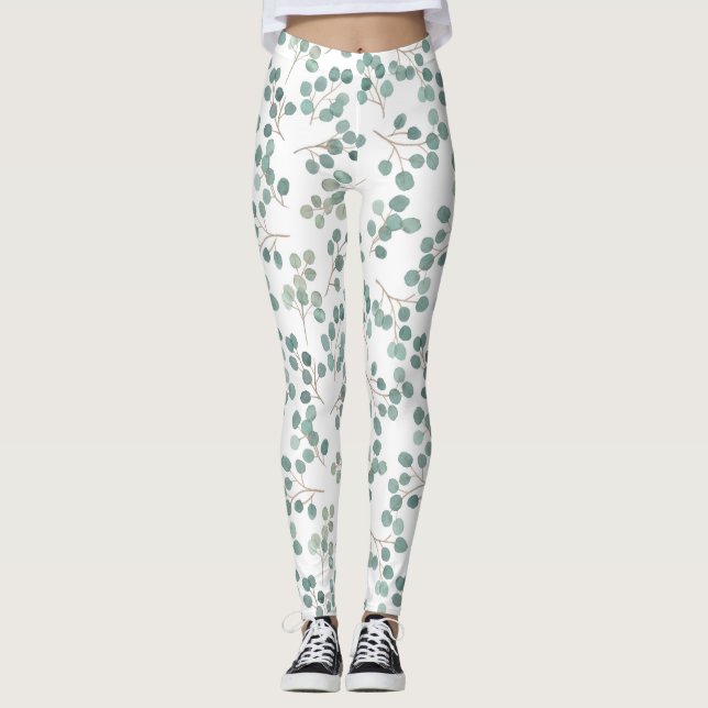 Leggings Eucalyptus (Devant)