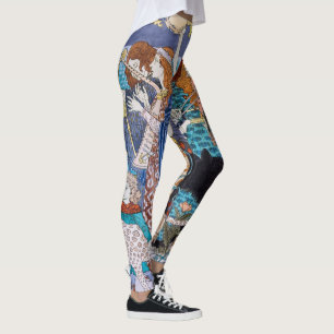 Leggings Eugene Grasset - Panneau décoratif Harmony