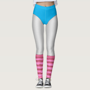 Leggings Exercice aérobie des années 80 Leotard et Legchauf