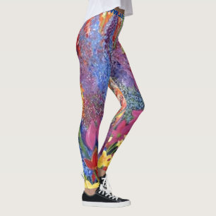 Leggings Explosion florale