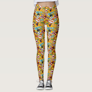 Leggings Explosions de B.D. Pop Art