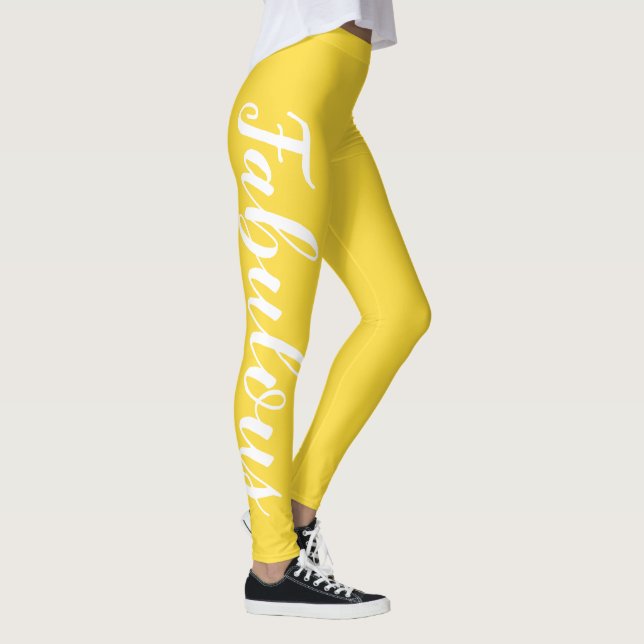 Leggings Fabuleuse typographie (Droite)