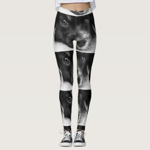 Leggings face papillon