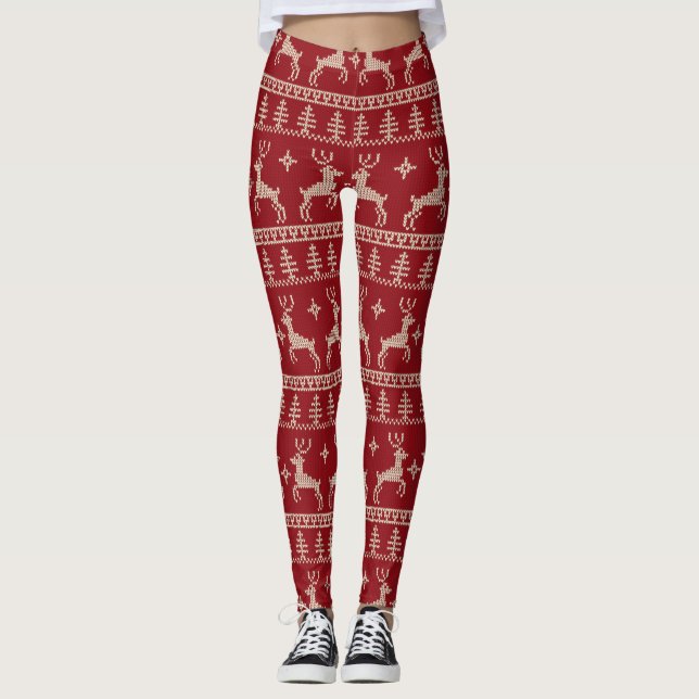Leggings Fair Isle (Devant)