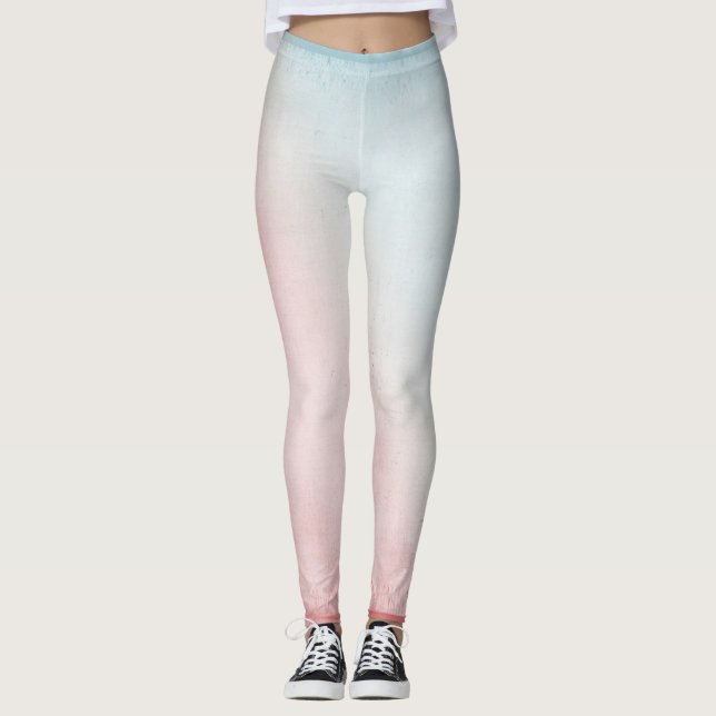 Leggings féminins à deux tons (Devant)