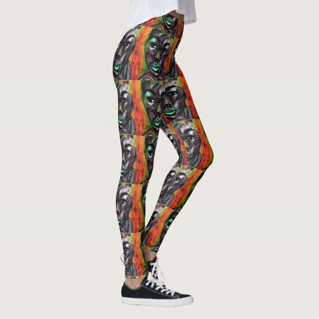 Leggings Femme africaine (Droite)