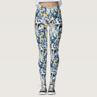Leggings Femme en bleu