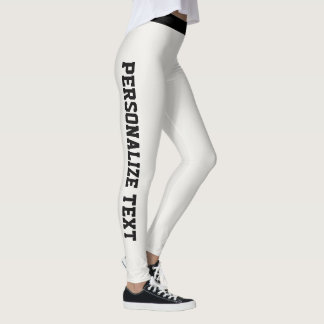 Leggings Femmes Chaud Neutre Noir Athleisure Personnalisé