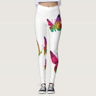 Leggings Femmes papillons