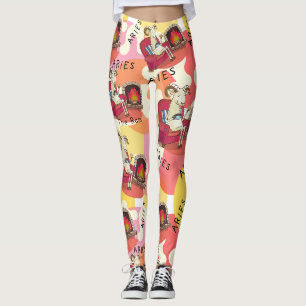 Leggings Ferme le panneau sportif Ram Zodiac