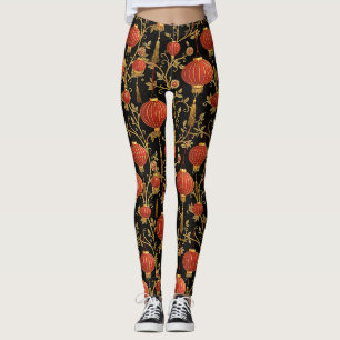 Leggings Festival des lanternes chinoises (1)