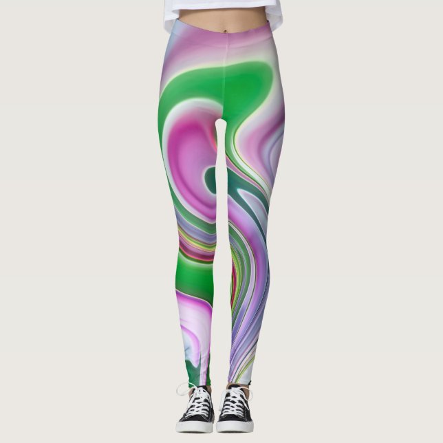 Leggings Fête du jardin (Devant)