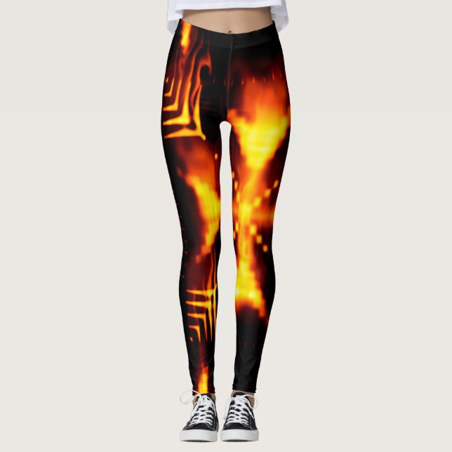 Leggings Feu (Devant)