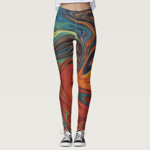 Leggings feu et glace