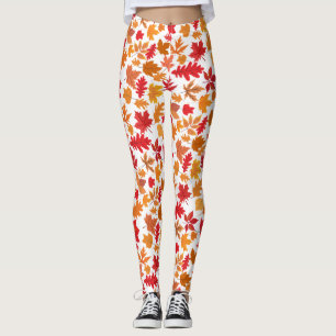 Leggings Feuilles d'automne motif 02 Non BG