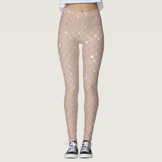 Leggings Feuilles d'or d'automne : modèle floral