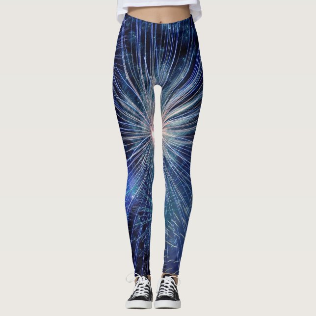 Leggings Feux de travail (Devant)