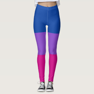 Leggings Fierté bisexuelle, Gras, FIERTÉ LGBTQ