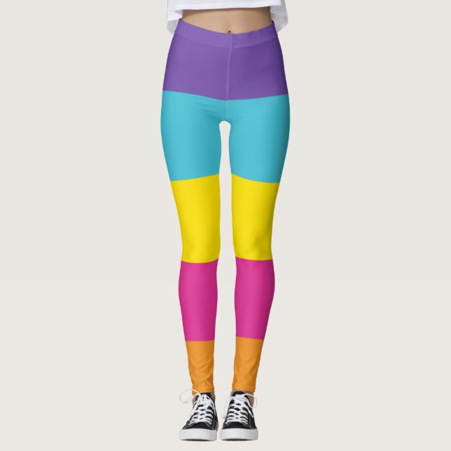 Leggings Fierté non binaire de genre (Devant)