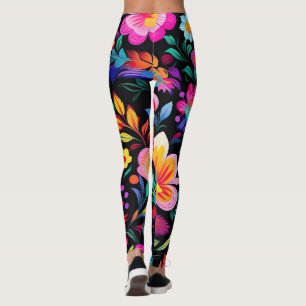 Leggings Fiesta Florale mexicaine