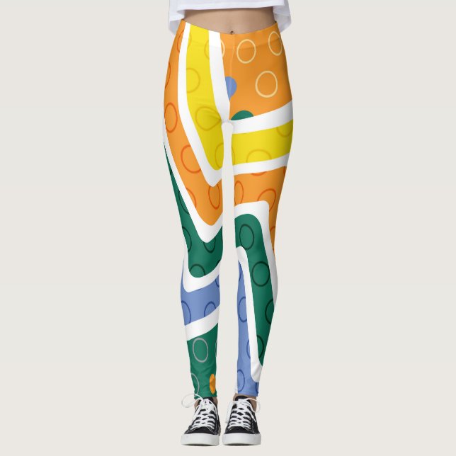 Leggings Figures géométriques 3 (Devant)