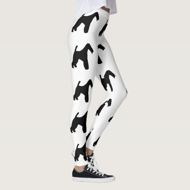 Leggings Fil Fox Terrier silo noir (Droite)