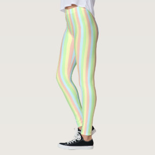 Leggings Filet de pastel d'arc-en-ciel