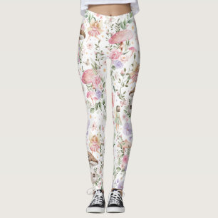 Leggings Fille Florale Fée Enchantée Forêt
