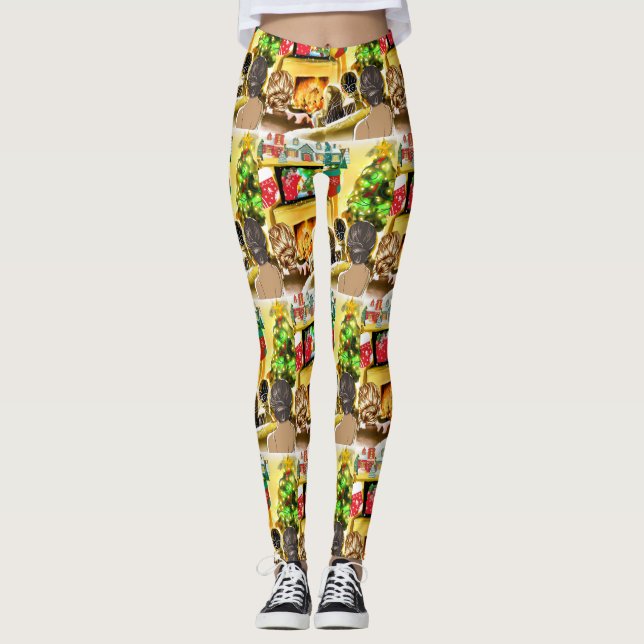 Leggings Films de Noël (Devant)