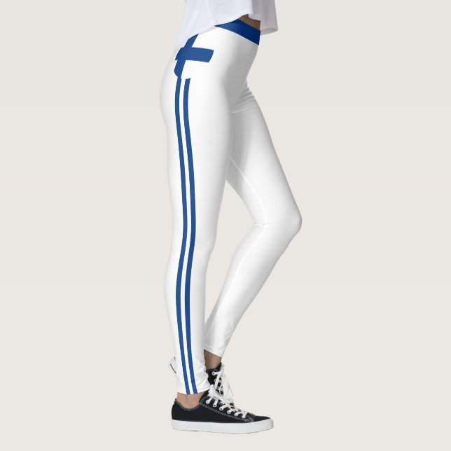 Leggings Finlande et Finlande Drapeau de mode Voyage/Ventil (Droite)
