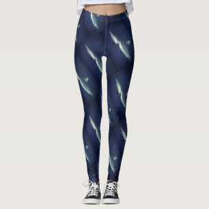 Leggings Fins Fin : Cool requin motif imprimer