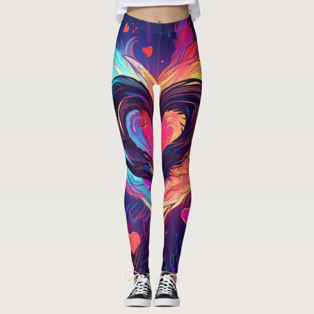 Leggings Firey Love (Devant)