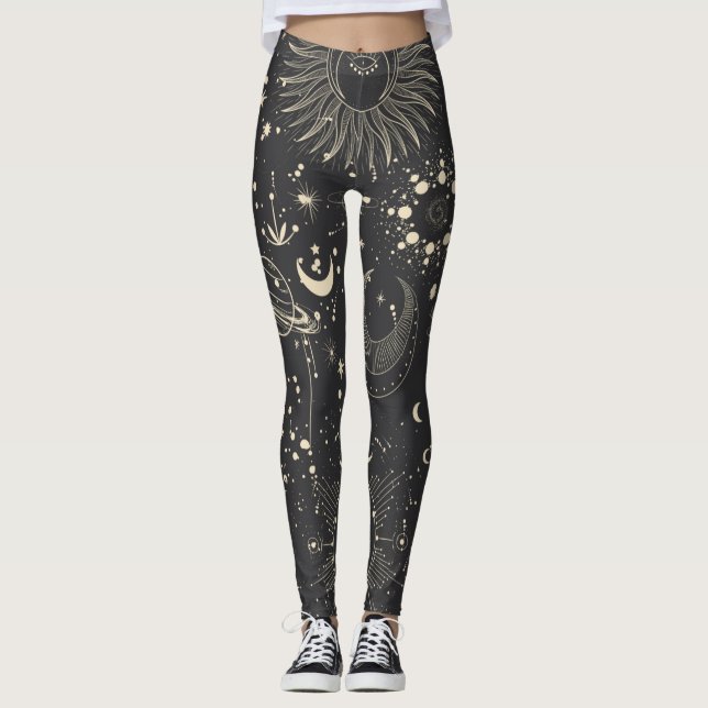 Leggings Fit Tights : Style Sans Couleur, Confort Ultime (Devant)