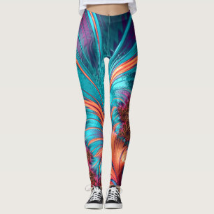 Leggings Flacon de plume fractale