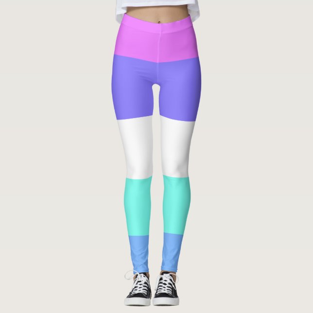 Leggings Flag de Spectrasexual (Devant)