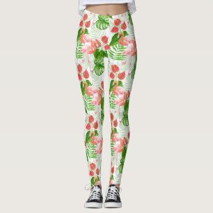 Leggings Flamant rose
