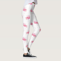 Flamant rose d'aquarelle rose fillette