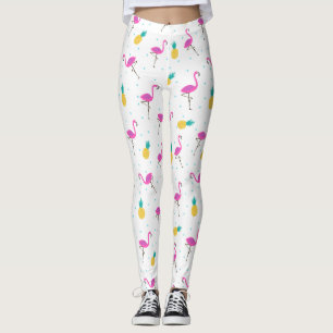 Leggings Flamants roses au néon 2 2