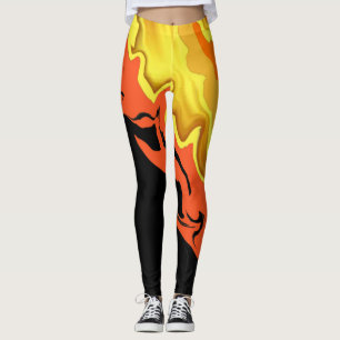 Leggings Flames la nuit