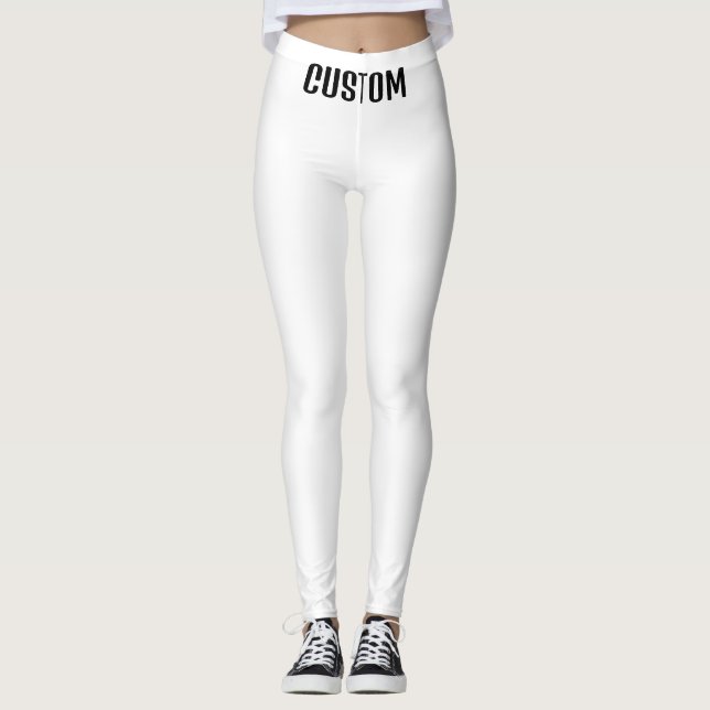 Leggings Flare Yoga Pants Thick Thigh Fleece (Front)