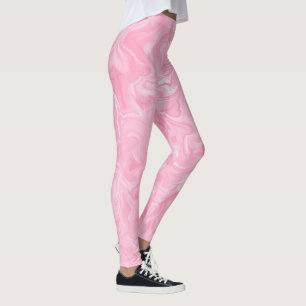 Leggings Flèches d'aquarelle rose