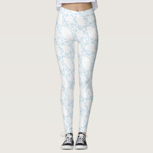 Leggings Flèches de neige Flèche de neige blanc hiver