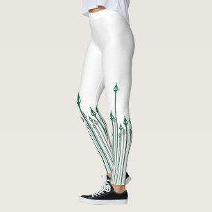 Leggings Flèches de verticale de la flèche   graphiques