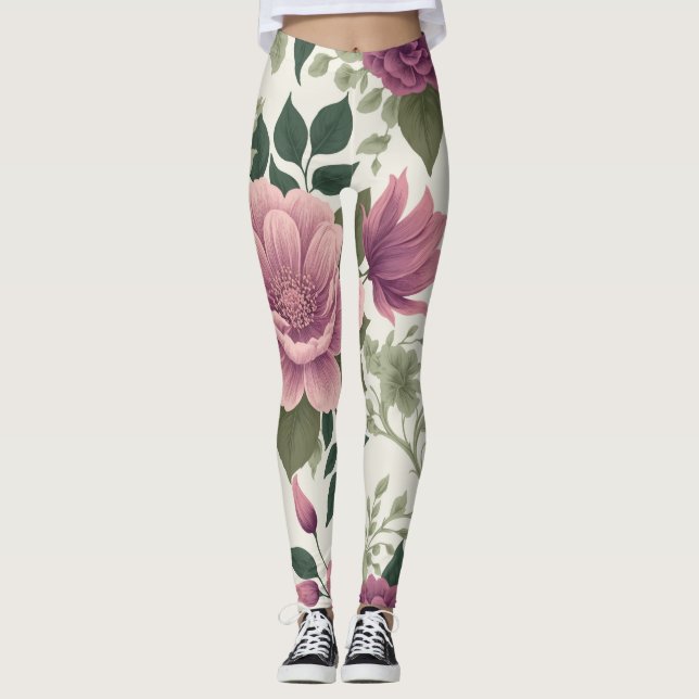 Leggings Fleur (Devant)